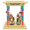 Ägypten Diorama "Der Pharao und seine...