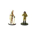 Deutsche Soldaten Gebirgsjäger + Pilot Fertigmodelle Maßstab 1/32