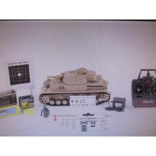 Xcite RC 35511000 Panzer IV RTR Sound+Smoke 1:16