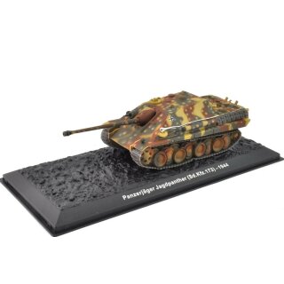 Jagdpanther 173 Panzer Die-Cast Fertigmodell in Vitrine
