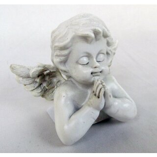 Betender Engel Büste Figur für Haus und Garten aus Kunststein