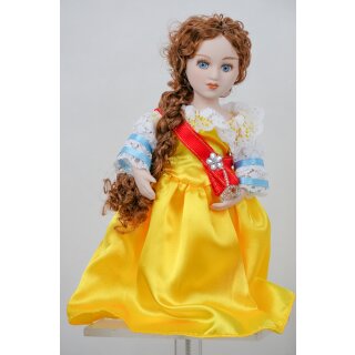 Porzellan Puppe Prinzessin Katharina die Große Russland Royal Dolls Collection
