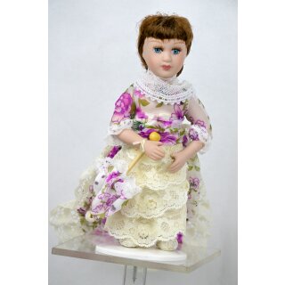 Porzellan Puppe Elisabeth von Hesse-Darmstadt Russland Royal Dolls Collection