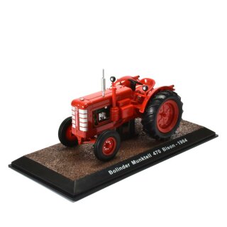 Historischer Traktor Bolinder 470 Bison 1964 Landmaschine Schlepper Fertigmodell Maßstab 1:32