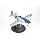 Mustang P-51 D George Preddy 1944 1:72 Die-Cast Metall