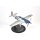 Mustang P-51 D George Preddy 1944 1:72 Die-Cast Metall