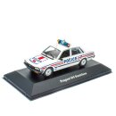 Peugeot 505 Polizei Die-Cast Metall Fertigmodell...