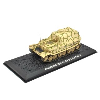 Panzerjäger Elefant Fertigmodel Maßstab 1:72 Die-Cast Metall