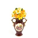 Blumenvase "LIMOGES" Art-Deco Blumenzauber Kunstblumen Dekoration