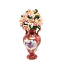 Blumenvase "MINTON" Art-Deco Blumenzauber Kunstblumen Dekoration