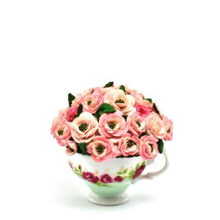 Blumenvase "Royal Albert" Art-Deco Blumenzauber Kunstblumen Dekoration