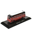 Midland Red MBBO C5 Bus Fertigmodell aus Die-Cast Metall Maßstab 1:72