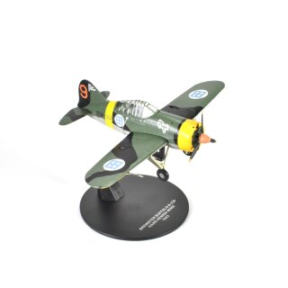 Brewster Buffalo B-239 Flugzeug Die-Cast Fertigmodell Maßstab 1:72