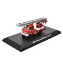 Mercedes Benz L319 Feuerwehrfahrzeug 1955-1968 1:72 in Vitrine