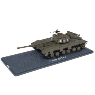 Sowjetischer mittlerer Panzer T-64B- (1976) Fertigmodell im Maßstab 1:43