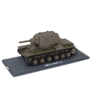Sowjetischer Panzer KV-2  (1941) Fertigmodell im Maßstab 1:43