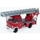 Die Cast Feuerwehrauto Mercedes LP319 Germany 1962 Fertigmodell Metall 1:43  (ohne Magazin)