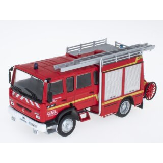 Die Cast Feuerwehrauto Renault VI S180 Midliner France Fertigmodell Metall 1:43 (ohne Magazin)