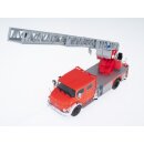 Die Cast Feuerwehrauto Mercedes Benz L 1519 DLK30 Metz Germany 1966 Fertigmodell Metall 1:43 (ohne Magazin)