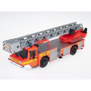 Die Cast Feuerwehrauto Iveco Magirus DLA(K) 23-12 Germany 2003 Fertigmodell Metall 1:43 (ohne Magazin)