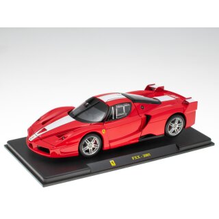 Ferrari Collection Ferrari  FXX  2005  Fertigmodell aus Metall mit Vitrine Maßstab 1:24