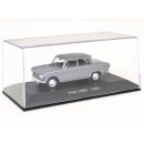 Oldtimer Collection Metall Fiat 1300   1962 mit Vitrine Maßstab  1:43