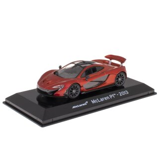 Die Cast Metall McLaren P1  2014 in Vitrine Maßstab 1:43