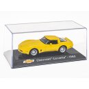 Die Cast Metall Chevrolet Corvette  1980 in Vitrine Maßstab  1:43