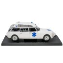 Die Cast Metall Citroen DS20 Break Ambulance 1974 Maßstab  1:24